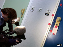 Polícia selou entrada da casa de Nicolas Panard