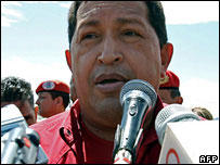Hugo Chávez, presidente da Venezuela
