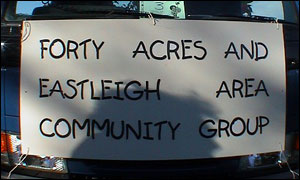 Picture of Forty Acres and Eastleigh Area Community Group banner