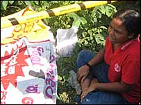 Sivaram's daughter (photo Elmo Fernando)