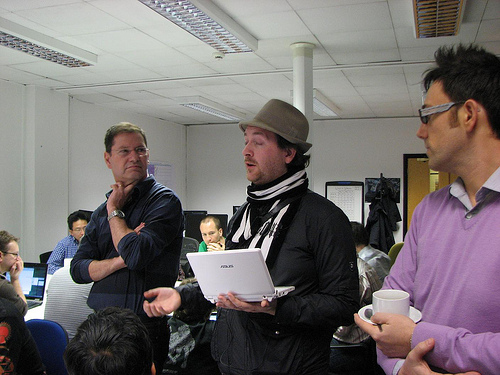 Lively discussion from Manchester