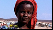 A woman living by Assal Lake in Djibouti
