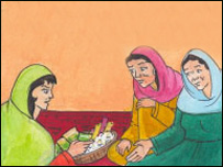 پريګل ، رابيا ګله او ګلالۍ