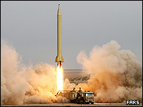 آزمایش موشک شهاب ۳ 