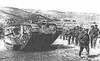 Image of a Mark 1 tank