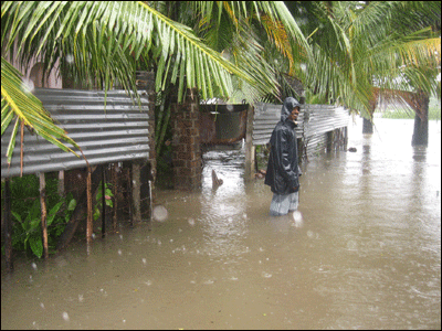 Latest wave of floods in Sri Lanka
