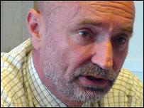 Petr Mareš ve studiu BBC