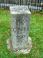 O'Neill Stone, Creggan Graveyard