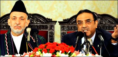 آصف علی زرداری حامد کرزئی 