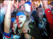 Fanoušci českého týmu