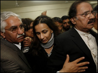  شیری رحمان اور مخدوم امین فہیم