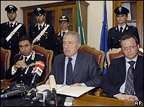 O procurador antiterrorismo italiano Nicola Miriano