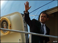 Obama ABD'den ayrılırken