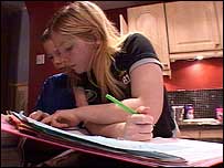 史蒂芬妮在家学习