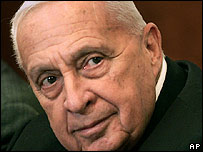 اسرائیلی وزیر اعظم ایریئل شیرون 