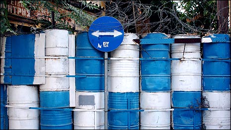 Barricada en la frontera