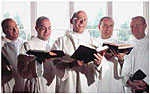 The Benedictine Monks in song