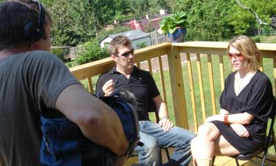 Cerys and Rhod discuss the challenge