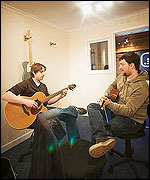 Music lesson at Emarty