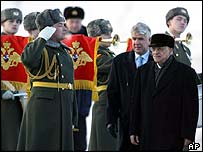 Mahmúd Abbás v Moskvě