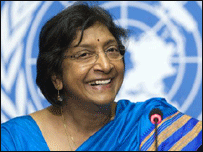 UN High Commissioner for Human Rights, Navi Pillai