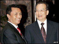 Thủ tướng Ôn Gia Bảo và Tổng thống Madagascar