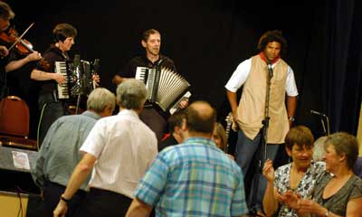 Colin calls the steps