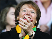 Delia Smith shares her joy for Norwich City