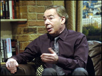 Andrew Lloyd Webber. Foto: Jeff Overs/BBC