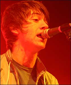 Arctic Monkeys' Alex Turner by Lee Allen.