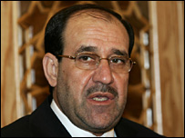 عراقی وزیراعظم نوری المالکی 