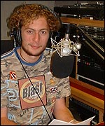 Me in the BBC Norfolk studio