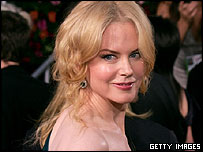 ہالی وڈ کی مشہور اداکارہ نکول کِڈمین 