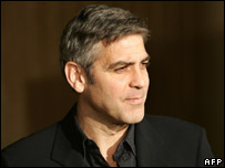 O ator americano George Clooney