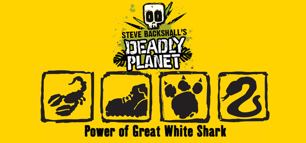 Power of great white shark code - Scorpion, boot, paw, snake