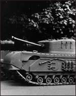 Churchill tank.