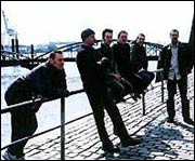 Birmingham Boys in Brown at Hamburg docks.