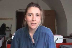 Elizabeth is staying in an old fortress in the Masurian Lakes. She thinks the place is definitely haunted...