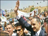 Prens Şerif Ali Bin Hüseyin 2003 Haziran'ında Irak'a dönüşünde