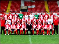 Lincoln City Team 2007/08