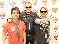 Feeder at the Isle of Wight Festival 2008