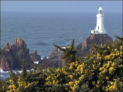 Corbiere Lighthouse from the headland