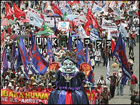 Biểu tình ở Manila