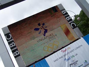 London 2012 Decision Day - Stratford