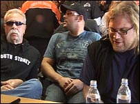 The stars of the US TV hit American Chopper
