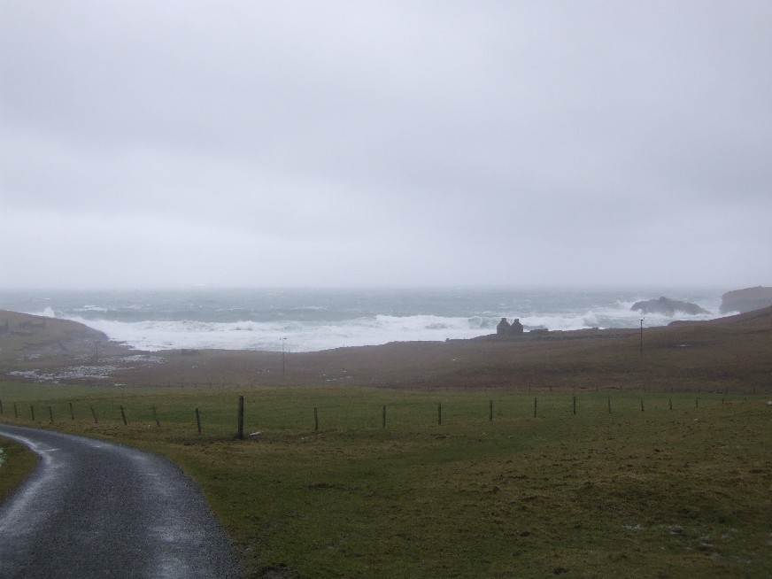 Approach to the beach.