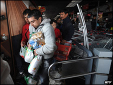 Saqueos tras terremoto en Chile