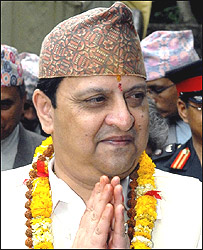 नेपाल नरेश ज्ञानेंद्र