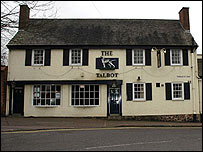 The Talbot pub near Leicester