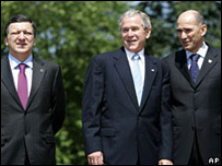 Bush tại cuộc họp thượng đỉnh ở Slovenia